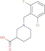 1-(2-Chloro-6-fluoro-benzyl)-piperidine-3-carboxylic acid