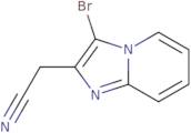 2-(3-Bromoimidazo[1,2-a]pyridin-2-yl)acetonitrile