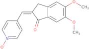 2,3-Dihydro-5,6-dimethoxy-2-[(1-oxido-4-pyridinyl)methylene]-1H-inden-1-one