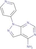 1-(Pyridin-4-yl)-1H-pyrazolo[3,4-d]pyrimidin-4-amine