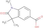 1,3,3-trimethyl-2-oxo-2,3-dihydro-1H-indole-5-carboxylic Acid