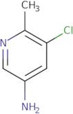 5-Chloro-6-methylpyridin-3-amine