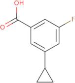 3-Cyclopropyl-5-fluorobenzoic acid