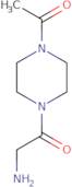 1-(4-Acetylpiperazin-1-yl)-2-aminoethan-1-one