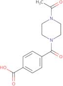 4-[(4-Acetylpiperazin-1-yl)carbonyl]benzoic acid