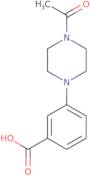 3-(4-Acetylpiperazin-1-yl)benzoic acid