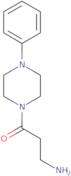 3-Amino-1-(4-phenylpiperazin-1-yl)propan-1-one