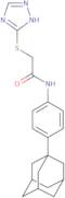 N-[4-(Adamantan-1-yl)phenyl]-2-(4H-1,2,4-triazol-3-ylsulfanyl)acetamide