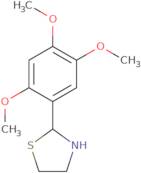 2-(2,4,5-Trimethoxyphenyl)-1,3-thiazolidine