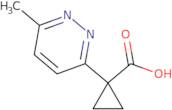 1-(6-Methylpyridazin-3-yl)cyclopropane-1-carboxylic acid