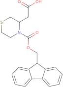 2-(4-{[(9H-Fluoren-9-yl)methoxy]carbonyl}thiomorpholin-3-yl)acetic acid