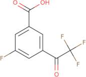 3-Fluoro-5-(trifluoroacetyl)benzoic acid