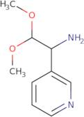 2,2-Dimethoxy-1-(pyridin-3-yl)ethan-1-amine