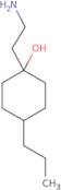 1-(2-Aminoethyl)-4-propylcyclohexan-1-ol