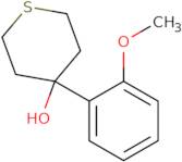 4-(2-Methoxyphenyl)thian-4-ol