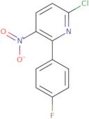 6-Chloro-2-(4-fluorophenyl)-3-nitropyridine