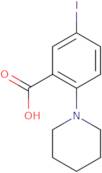 5-Iodo-2-(piperidin-1-yl)benzoic acid