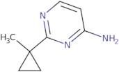 2-(1-Methylcyclopropyl)pyrimidin-4-amine