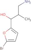 3-Amino-1-(5-bromofuran-2-yl)-2-methylpropan-1-ol