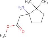 Methyl 2-(1-amino-2,2-dimethylcyclopentyl)acetate