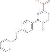 1-[4-(Benzyloxy)phenyl]-6-oxo-1,4,5,6-tetrahydropyridazine-3-carboxylic acid