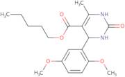 Pentyl 4-(2,5-dimethoxyphenyl)-6-methyl-2-oxo-1,2,3,4-tetrahydropyrimidine-5-carboxylate