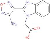 [2-(4-Amino-furazan-3-yl)-benzoimidazol-1-yl]-acetic acid