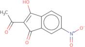 2-Acetyl-3-hydroxy-6-nitro-1H-inden-1-one