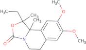 1-Ethyl-8,9-dimethoxy-1,10b-dimethyl-1,5,6,10b-tetrahydro-oxazolo[4,3-a]isoquinolin-3-one