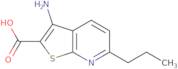 3-Amino-6-propylthieno[2,3-b]pyridine-2-carboxylic acid