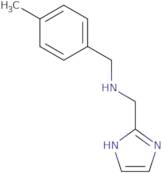 (1H-Imidazol-2-ylmethyl)[(4-methylphenyl)methyl]amine