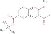 tert-Butyl 6-methoxy-7-nitro-1,2,3,4-tetrahydroisoquinoline-2-carboxylate