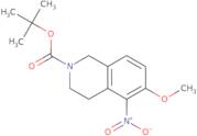 tert-Butyl 6-methoxy-5-nitro-1,2,3,4-tetrahydroisoquinoline-2-carboxylate