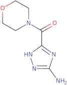 3-(4-Morpholinylcarbonyl)-1H-1,2,4-triazol-5-amine