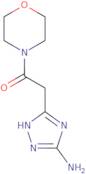 3-[2-(4-Morpholinyl)-2-oxoethyl]-1H-1,2,4-triazol-5-amine