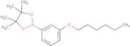 2-[3-(Hexyloxy)phenyl]-4,4,5,5-tetramethyl-1,3,2-dioxaborolane