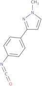 3-(4-Isocyanatophenyl)-1-methyl-1H-pyrazole