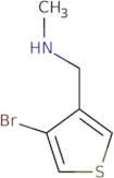 1-(4-Bromothiophen-3-yl)-N-methylmethanamine