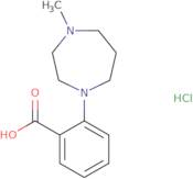 2-(4-Methylhomopiperazin-1-yl)benzoic acid hydrochloride hemihydrate