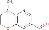 4-methyl-3,4-dihydro-2H-pyrido[3,2-b][1,4]oxazine-7-carbaldehyde