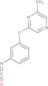 2-(3-Isocyanatophenoxy)-6-methylpyrazine