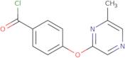 4-[(6-Methylpyrazin-2-yl)oxy]benzoyl chloride