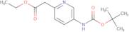 Ethyl 5-(Boc-amino)pyridin-2-acetate