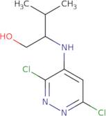 2-[(3,6-Dichloropyridazin-4-yl)amino]-3-methylbutan-1-ol