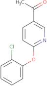 1-[6-(2-chlorophenoxy)pyridin-3-yl]ethan-1-one