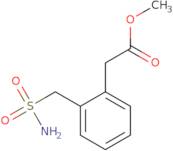 Methyl 2-[2-(sulfamoylmethyl)phenyl]acetate