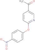 5-Acetyl-2-(4-nitrophenoxy) pyridine