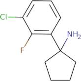 1-(3-Chloro-2-fluorophenyl)cyclopentan-1-amine