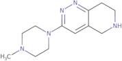 1-Methyl-4-{5H,6H,7H,8H-pyrido[4,3-c]pyridazin-3-yl}piperazine