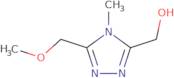 (5-(Methoxymethyl)-4-methyl-4H-1,2,4-triazol-3-yl)methanol